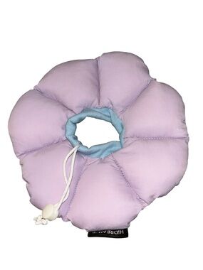 HiDREAM Pet Protective Collar Adjustable Purple Recovery Cone Size S Cats/Dogs